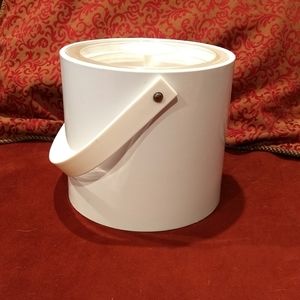 George Briard vintage ice bucket white
